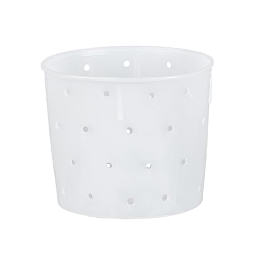 Milky 10er Set Käseform Becher 25 cl – Robuste Mehrwegbecher fürs Käse herstellen - BPA-freie und lebensmittelechte Becher Käseformen – Praktisches Käseformer 10er-Set