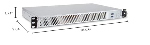 Image of IN-WIN IW-RF100S-S265 1U Short Depth Mini-ITX Rackmount Server Chassis , 265W