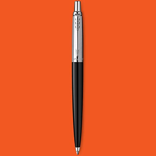 Parker Jotter Originals Gel Pen |\'90s Retro Black Finish | Medium Point (0.7 mm) | Blue Ink | 1 Count - Thumbnail 2