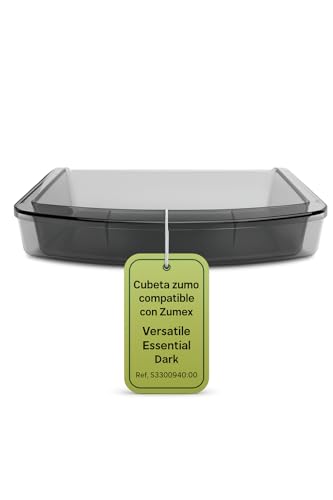 CubetasGastronorm ® Cubeta Zumo Dark Versatile Essential S3300940:00 Recambio Con Iman Compatible Con Zumex Versatile Essential Bandeja Recoleccion Jugo Exprimidor Profesional Hosteleria Bar Cafe