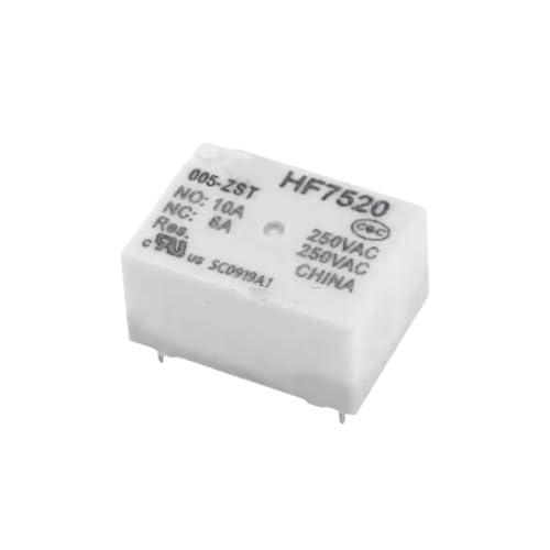 Relais HF7520-005-ZST 5 broches 10A pour circuit imprimé