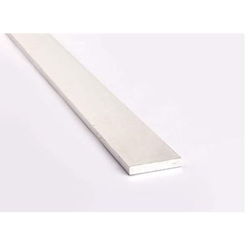 Aluminium Flat Bar/Plate - VARIOUS SIZES 1 Meter TMW Profiles (2mm x 20mm) Cover