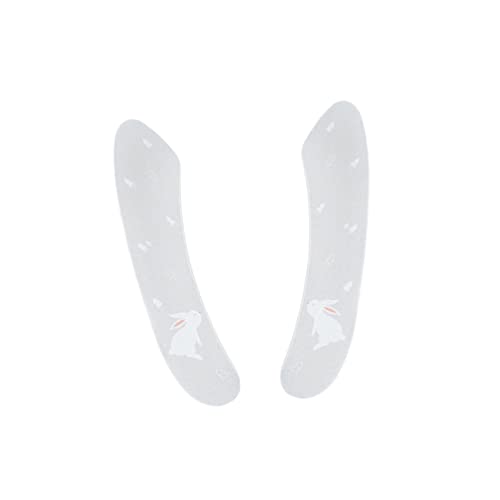 KICHOUSE Warm Washable Toilet Seat Cover Universal Size Non-slip Machine Washable (rabbit)