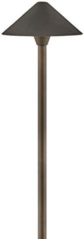 Hinkley Springfield 16019OZ-LL Large LED Low Voltage Landscape Pathway Light, 12v, Dimmable, Aluminum, Oil Rubbed Bronze