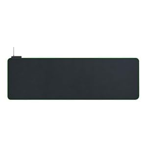 Razer Goliathus Extended Chroma Gaming Mousepad: Customizable Chroma RGB Lighting – Soft, Cloth Material – Balanced Control & Speed – Non-Slip Rubber Base – Classic Black