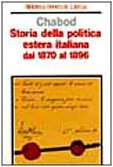 Storia della politica estera italiana dal 1870 al 1896