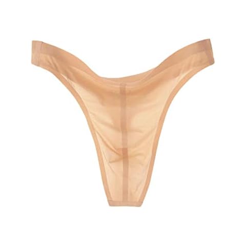 Alienjoy Tanga sexy para hombre, ropa interior para hombre, de bajo rizo, tanga, de seda Cover