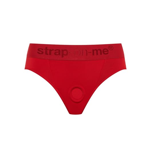 Strap-on-me Heroine Lingerie Harness – Bretelles Ajustables, Ceinture Élastique, Anneau en Silicone Extensible, Effet Seconde Peau, Confort Microfibre, XS–XXL