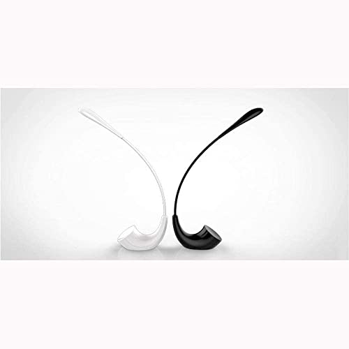 Lampe de bureau LED design noir flexible avec port de charge USB