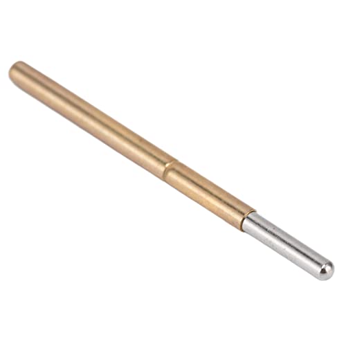 Image of Spring Probe 100PCS Round Pogo Pins Stainless Steel Wire Mini Size with Brass Plunger for Circuit Soldering Projects