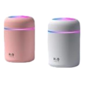 Image of Bedroom Humidifier for Sleep Essential Oil Diffuser with Flame Effect Night Light Ultrasonic Cool Mist Air Quiet USB Auto Shut Off Aromatherapy Diffuser (Humidifier 300 Ml)
