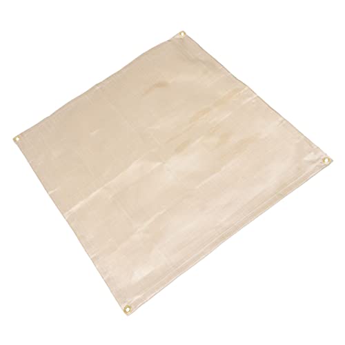 Toddmomy Fire Blanket Fire Insulation Mat Flame Resistant Blanket Insulation Blanket Flame Resistant Mat Fire Resistant Pad Insulated Tarp Safe Camping Fireproof Cloth Portable Glass Fiber