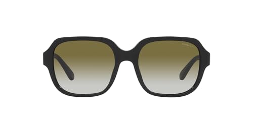 Coach Women's Hc8335u Universal Fit Rectangular Sunglasses