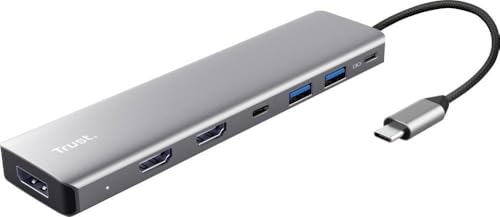 Hub Multiporta Trust Usb C