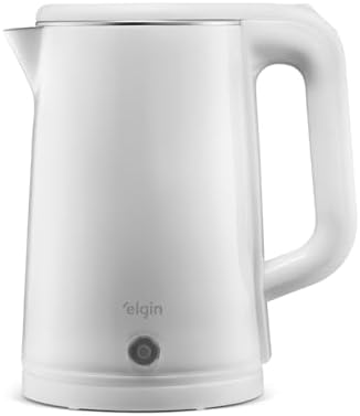 Chaleira Elétrica Slim Branca Elgin 220V – Jarra sem Fio 1,8 Litr...