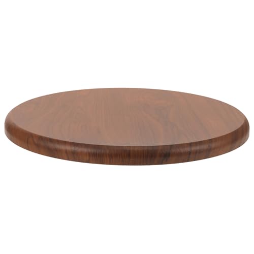FOMIYES Repuesto para Asiento de Taburete Redondo Madera Maciza, Superficie Lisa y Duradera, Adecuado para Cocina, Bar y Uso Hogar, Diámetro 29 CM