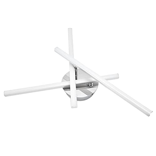 Lustre moderne Fafeicy : plafonnier LED pour une ambiance salon chaleureuse