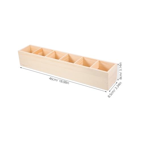 Boîte de rangement bois compartiments personnalisable DIY à offrir - 3