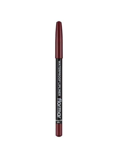 Flormar Lipliner Waterproof – dlugotrwala konturówka do ust o kremowej konsystencji, nie rozmazuje sie, idealna dla kazdego typu skóry, naturalny odcien – 205 Elegant Bordeaux