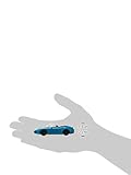 siku 1523, Porsche 911 Turbo S Cabrio, Metall/Kunststoff, Blau, Spielzeugauto für Kinder