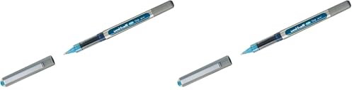 Bolígrafo Uni-Ball Roller 0.4 mm Azul Pack 2