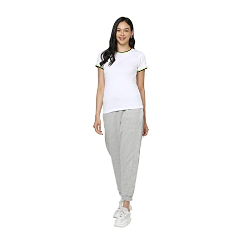 Image of Bewakoof Women's Solid Slim Fit T-Shirt