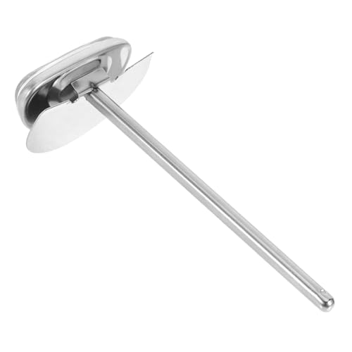 HOUDERCO 油温計 ステンレス製 耐熱高精 温計 油炸調理用 キッチン料理向け 揚げ物適用 クリップ付き 安定スタンド搭載