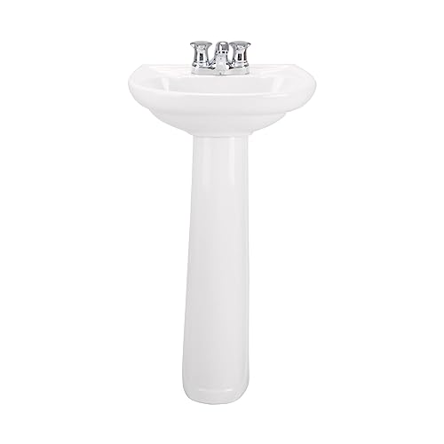 Opiniones de Lavabos de pedestal para comprar online. 47 Pedestal Para Lavabo Corona Civic Color Blanco Porcelanico