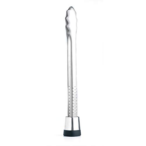mastrad F17500 Pince Express Acier Inoxydable Noir 4,7 x 4,7 x 38,6 cm