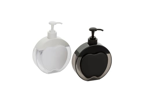 Apple-Shaped soap Dispenser for wash Basin Plastic Detachable Hand sanitizer Shower Gel Bottle for Bathroom handwash Dispenser Bottle Kitchen...