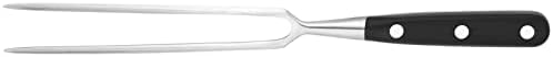 Stellar IS12N Sabatier Large Carving Fork with 2 Prongs, Carbon Stainless Steel, Dishwasher Safe 18cm / 7" Fully Guaranteed