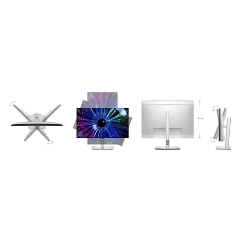 Image of Dell Ultrasharp U2424he 23.8 FHD 1920x1080 120hz USB C Hub Monitor | 23.8 FHD 1920x1080 Ips 120hz, USB-C Hub with Up to 90W Pd, 2.5gbe RJ45, 100% Srgb, Tuv Eye Comfort