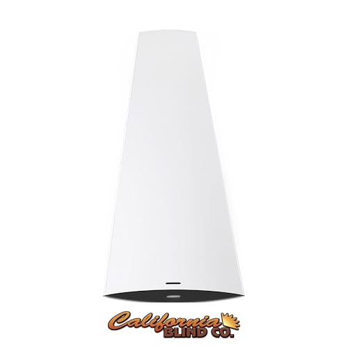 Arregla tus persianas verticales rotas con este pack de 2 lamas de PVC blanco de alta resistencia 7