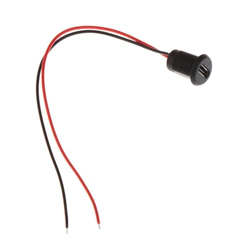 PLCPDM USB C Type C Female Socket with Lock Panel Designs 2Pin Type C Female Connector for Outdoor and Industrial Use