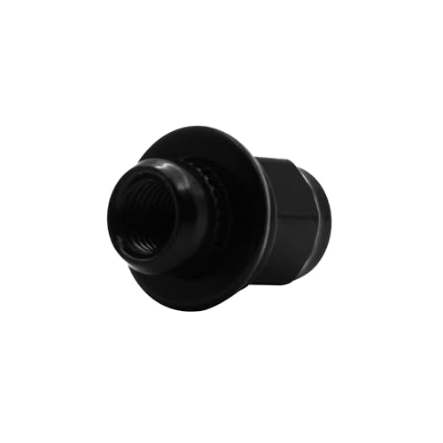 Image of 24pcs M12x1.5 Lug Nuts Hex 13 /16'' (21mm) Black OEM Factory Style Mag Seat Lug Nuts Replacement Compatible with Toyota Lexus Factory Wheels