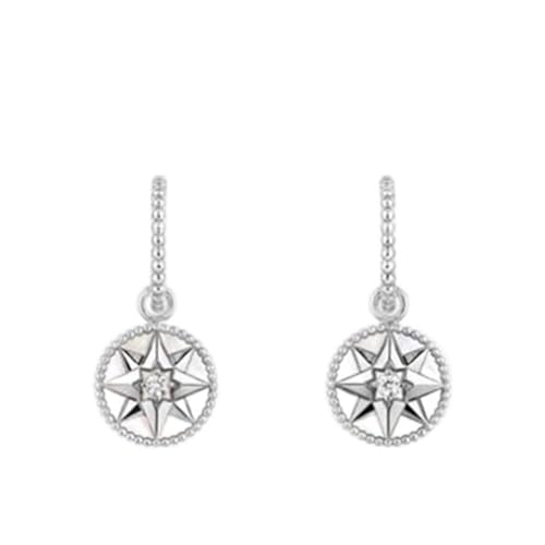 Boucles d'oreilles rétro à breloques à porter en soirée ou au bureau