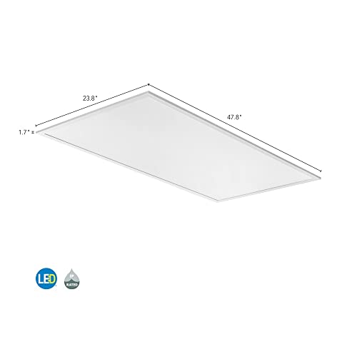 Lithonia Lighting 2Gtl4 A12 120 Lp840 4000K Contractor Select Led Lensed Troffer Light Without Battery, 2 X 4', White #TOP7