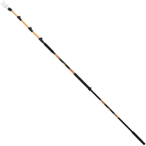 Kong Italy Bamboo Telescopic Aluminum Pole, 90, 350 cm Adjustable Length, Auto-Release Hooking System, Non-Slip EVA Grip, Lightweight Rescue & Safety Tool