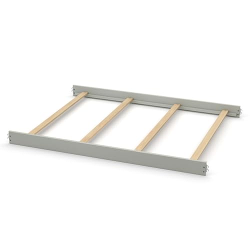 Full-Size Solid Wood Conversion Kit Bed Rails for Evolur Convertible Cribs