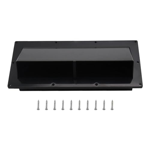 Vziguhk RV ストーブベント、RV レンジフードベント,RV レンジフード ストーブ ベント | RVベントカバー 外部換気 ロックダンパー付き ネジ付属 RV/車/家庭用