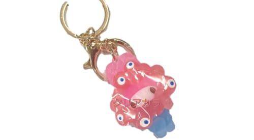 大阪万博 EXPO osaka 関西万博 限定クリアカラー 2025 ミャクミャク なりきりマイメ口 立体 マスコット カラーキーホルダー パッケージサイズ約 18×7×2cmのサムネイル