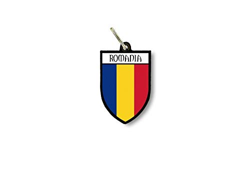 Porte cles clefs cle Drapeau Collection Ville Blason Roumanie roumain