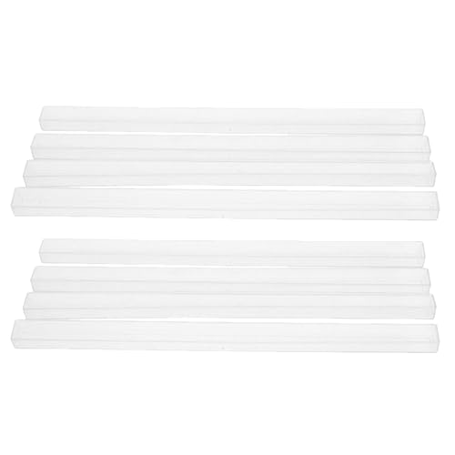 8 piezas soporte plástico mini Mahjong transparente