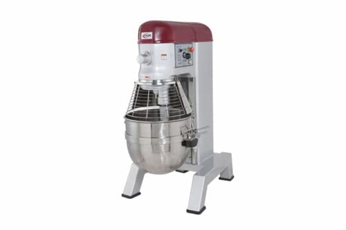 AX-M80 Stainless Steel Commercial Planetary Mixer, 80 quart Capacity, 27-25/128" Width x 58-25/128" Height x 42-3/32" Depth