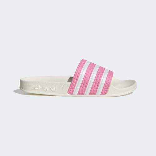 Image of adidas Womens Adilette Slide Casual Sandals Casual - Orange