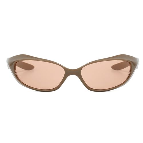 Elongated Narrow Cat Eye Wrap Around Y2k Sunglasses Women Fashion Shades Punk Sun Glasses Men Outdoor Cycling Goggles2