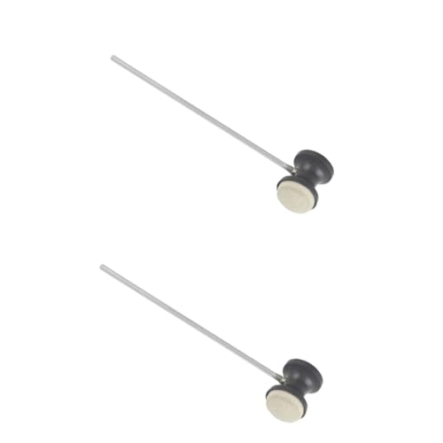 Juego 2 piezas de batidor para pedal de bombo ligero miniatura 1
