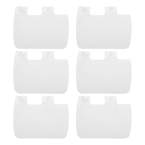 Veemoon Protector contra Salpicaduras para Fregadero de Cocina, 6 Piezas, Material Resistente al Agua, Diseño Adaptable para Encimera, Protección contra Salpicaduras y Suciedad