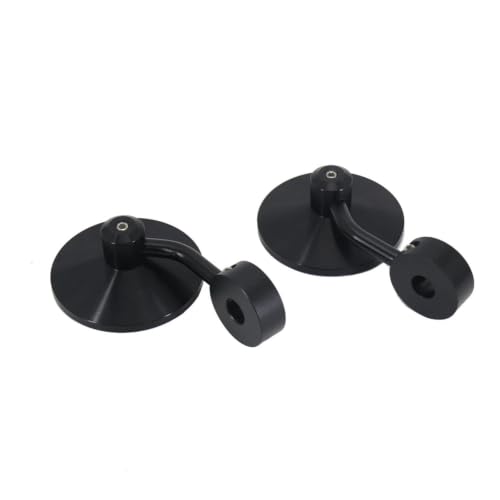 Rétroviseurs d'extrémité barre moto réglables pour guidon R-NINE T-Urban Black