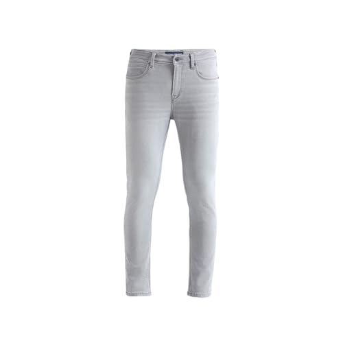Image of Pepe Jeans Men's Tapered Fit Jeans | Mid Rise | Chinox | Jeans for Man